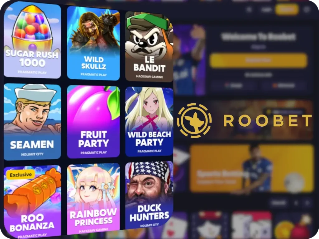 slot machines for roobet free spins